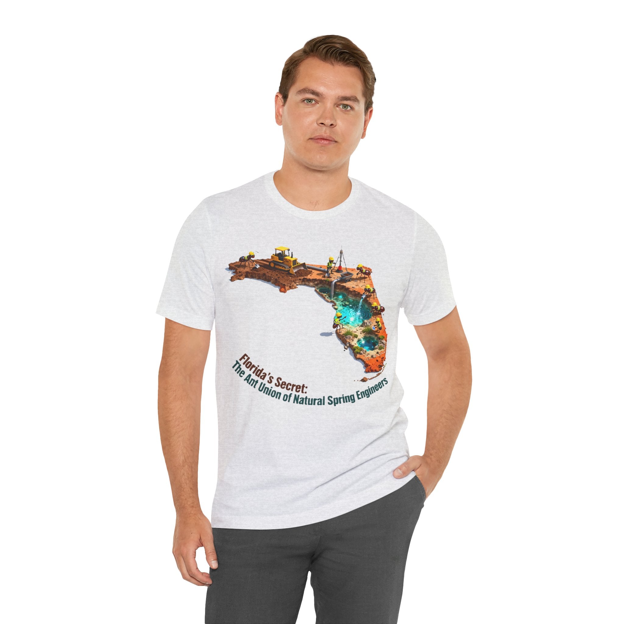 Florida’s Secret Ant Union Shirt – Funny Florida Natural Springs Tee | “Ant Engineers”