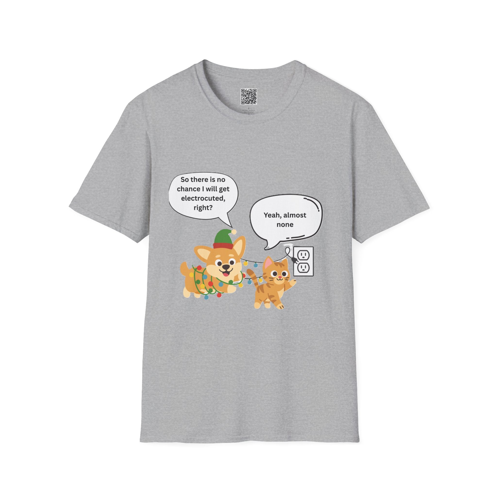 Funny Dog & Cat Lovers T-Shirt | Cute Pet Humor Graphic Tee | Unisex Animal Lover Gift